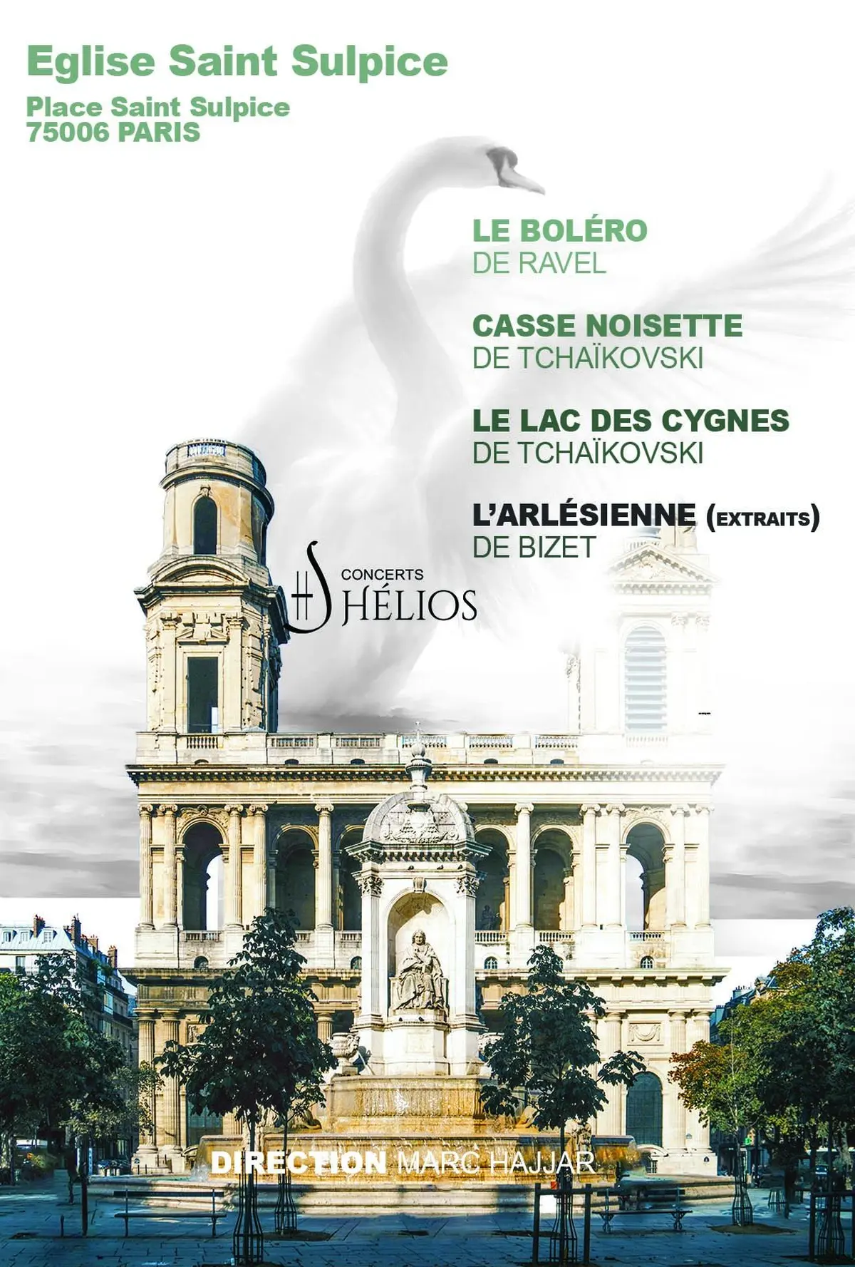 Boléro de Ravel / Casse Noisette / Le Lac des Cygnes / L’Arlésienne de Bizet 