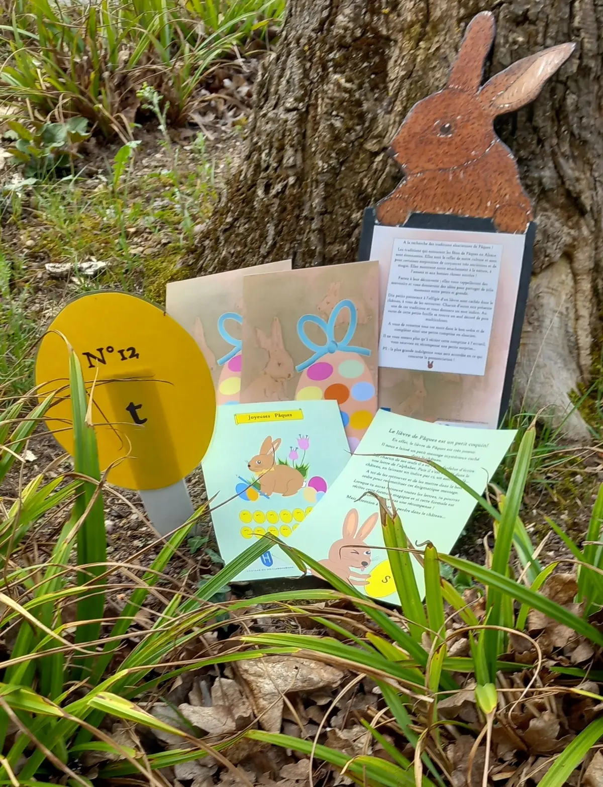 Jeu de piste sur les traditions de Pâques en Alsace