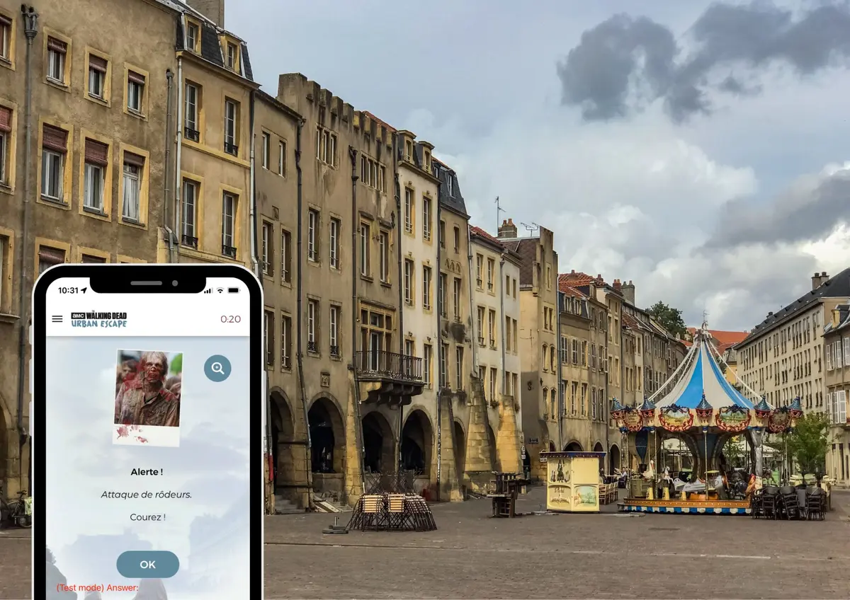 WEEKEND Escape game officiel The Walking Dead Urban Escape