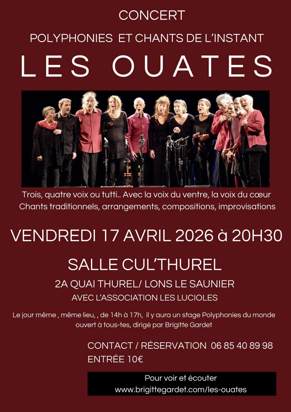 L'ensemble vocal Les Ouates
