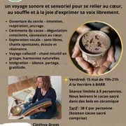 Atelier chant intuitif & Cacao sacré “Ouvrons nos coeurs” 
