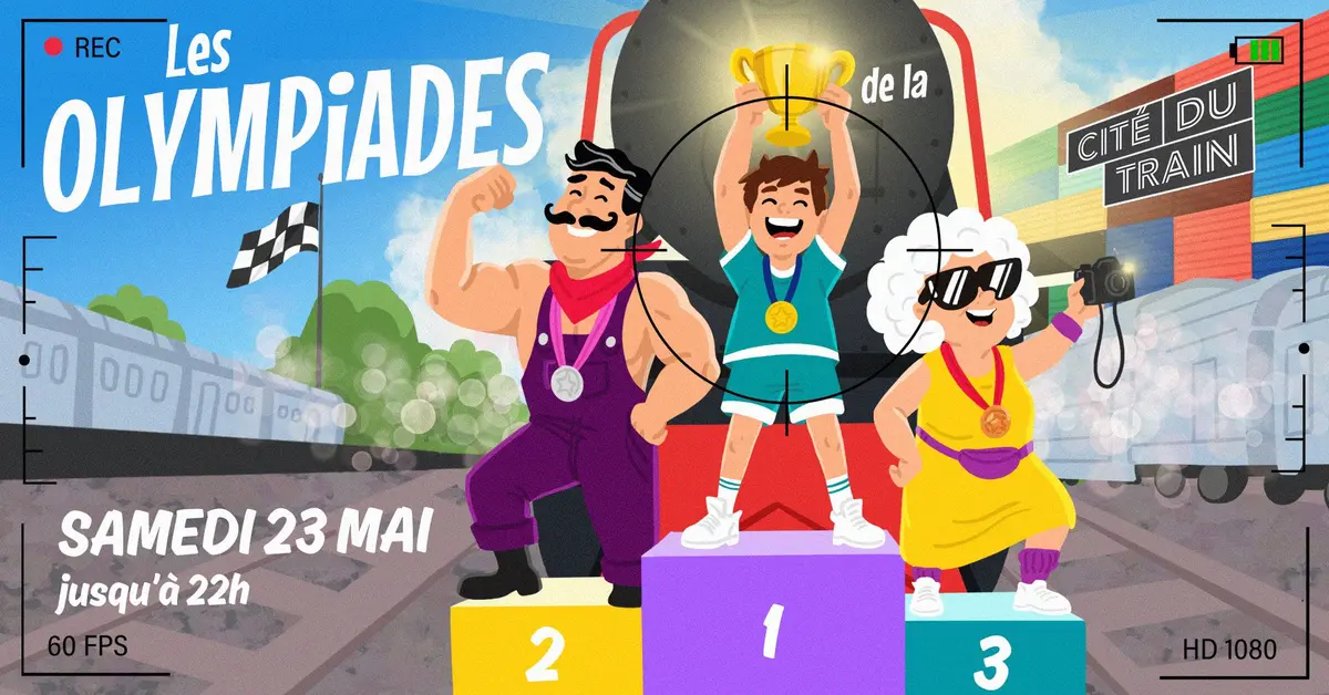 Nuit des musées - Les Olympiades de la Cité du Train 