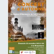Grand Concert d\'Automne - Légendes et Paysages - Orchestre d\'Harmonie de Schiltigheim