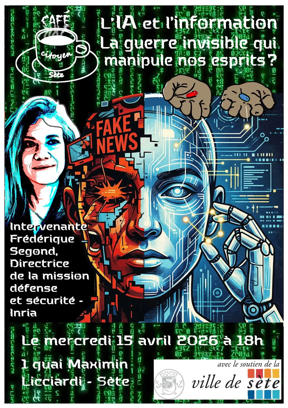 Café citoyen de Sète Intelligence artificielle et Information