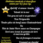 Menu réveillon 2025