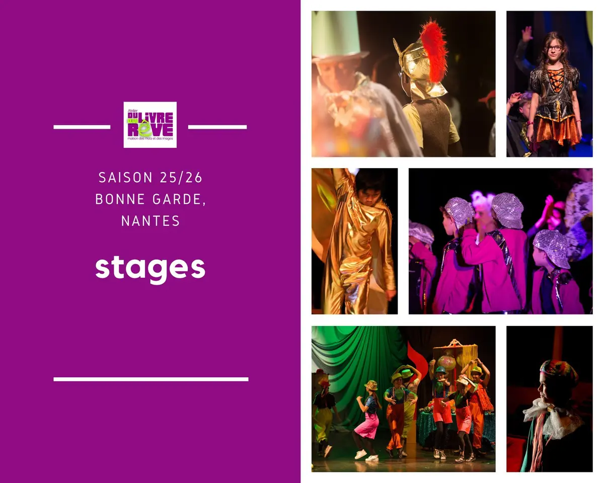 Stage de théâtre Livres en scène!