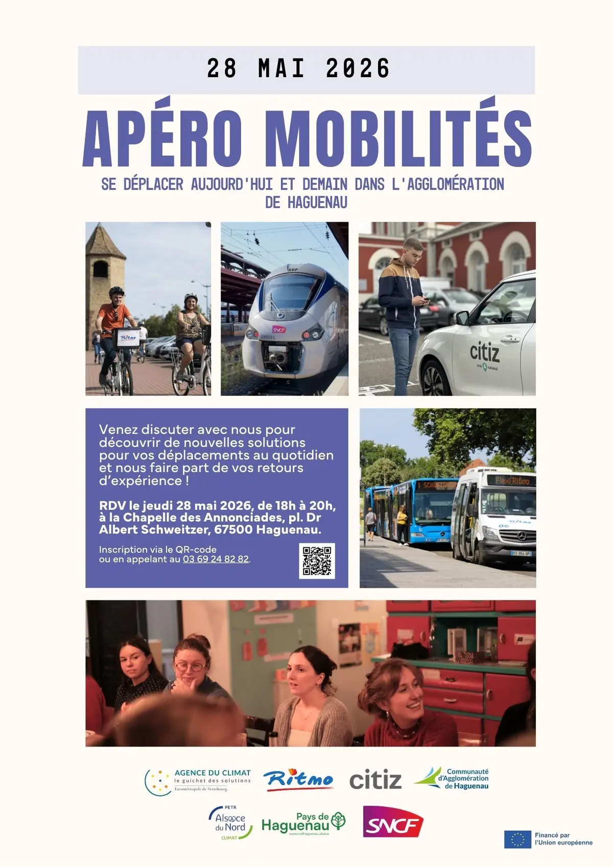 Apéro Mobilités -  Communauté d'Agglomération de Haguenau