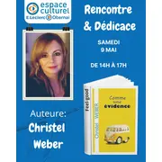 Séance de dédicaces Christel Weber