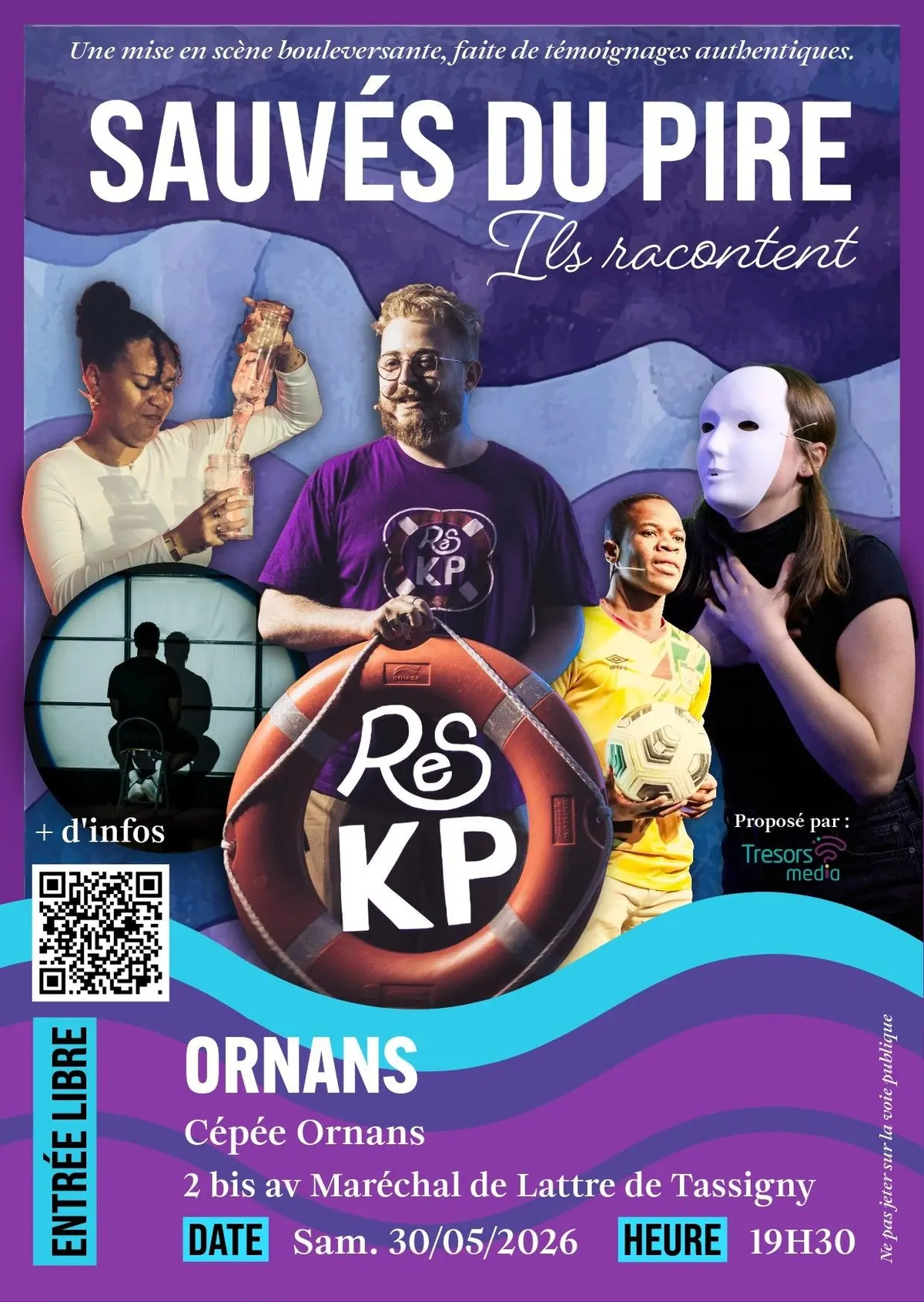 Spectacle-Soirée témoignages