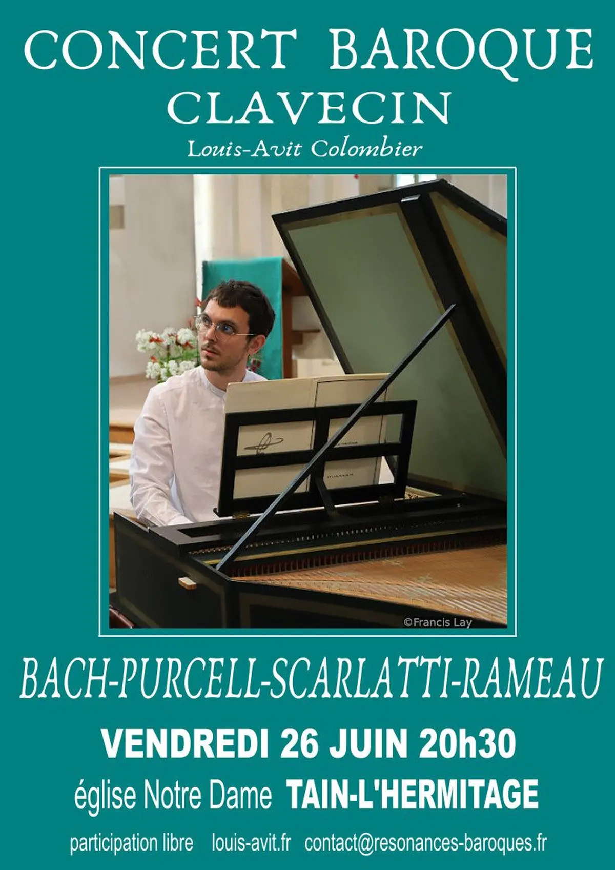 voyage baroque pour clavecin