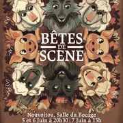 Les bêtes de scène - théâtre amateur intergénérationnel - 5/6/7 juin 2026