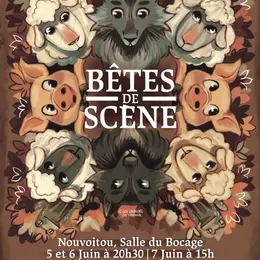 Les bêtes de scène - théâtre amateur intergénérationnel - 5/6/7 juin 2026