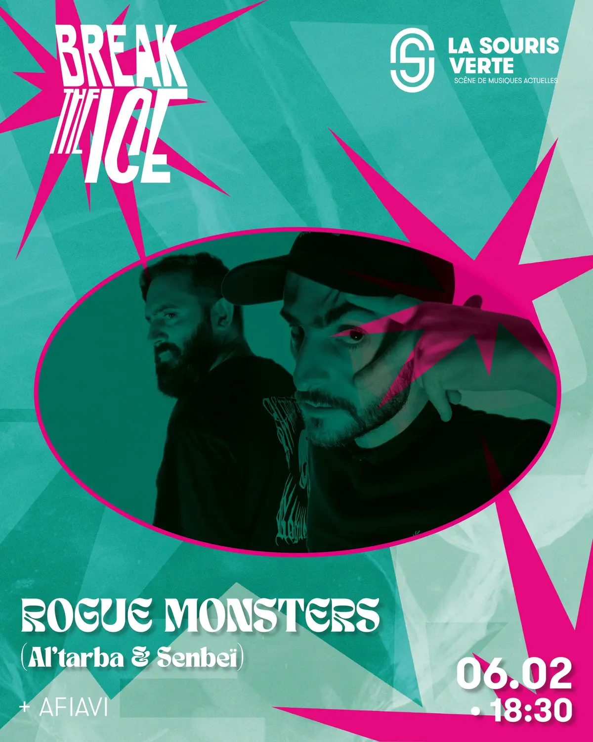 BTI #6 CONCERT - Rogue Monsters (Al'Tarba & Senbeï) + Afiavi 