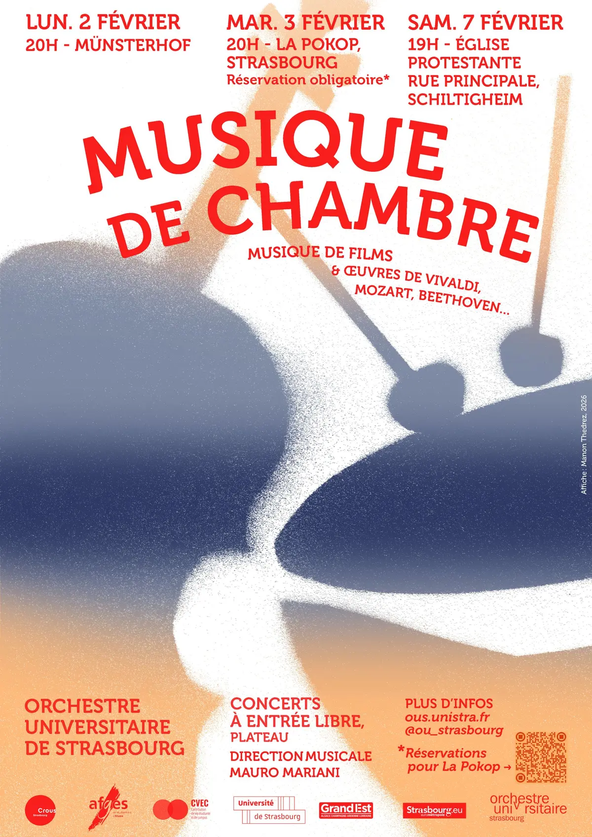 Concert de musique de chambre #1 - Orchestre Universitaire de Strasbourg