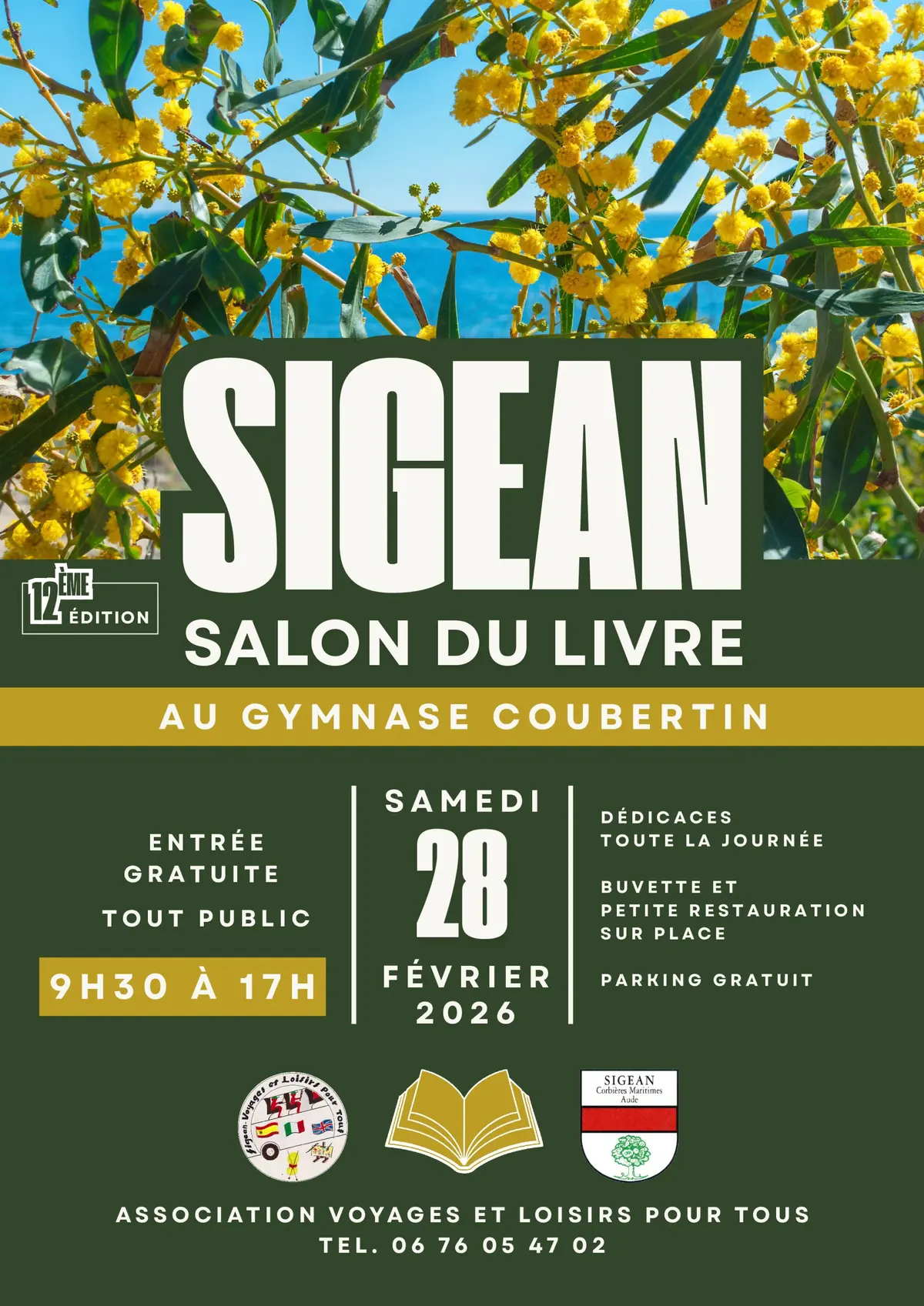 12ème Edition du Livre en Fête à Sigean