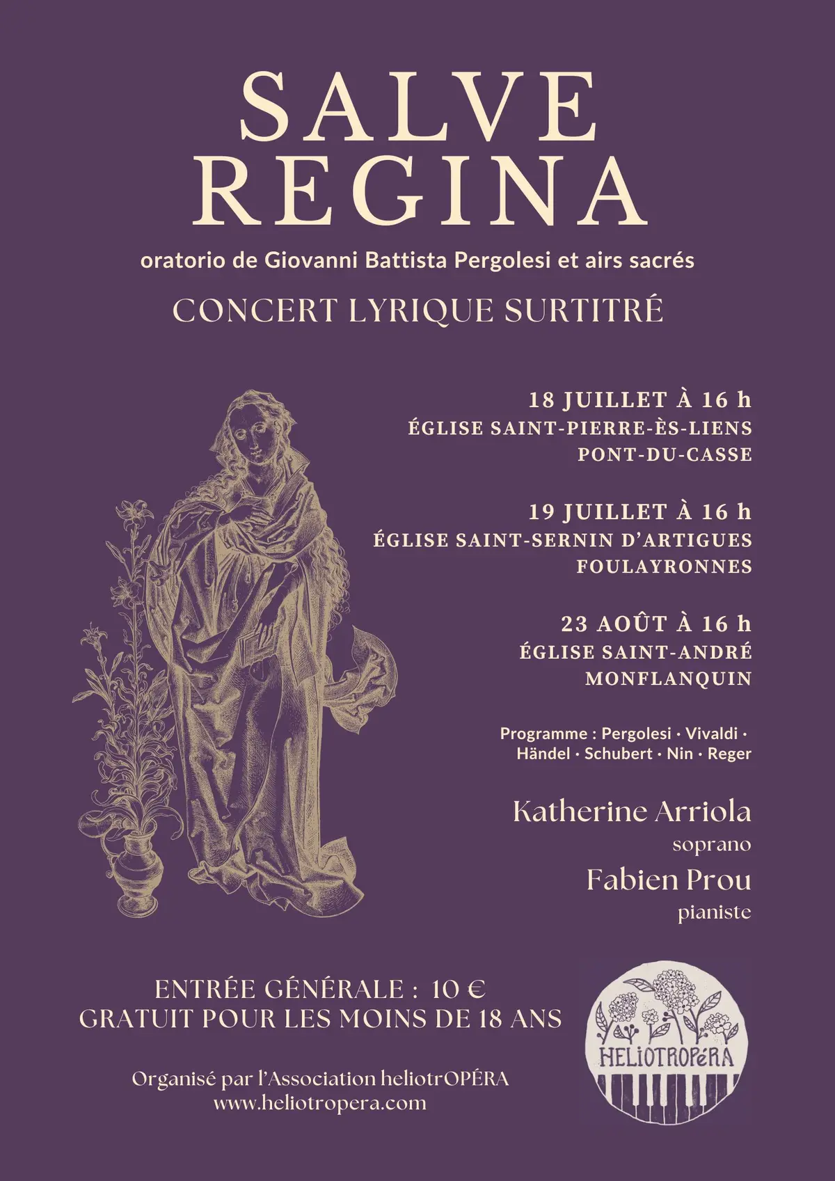 « Salve Regina » — Katherine Arriola et Fabien Prou