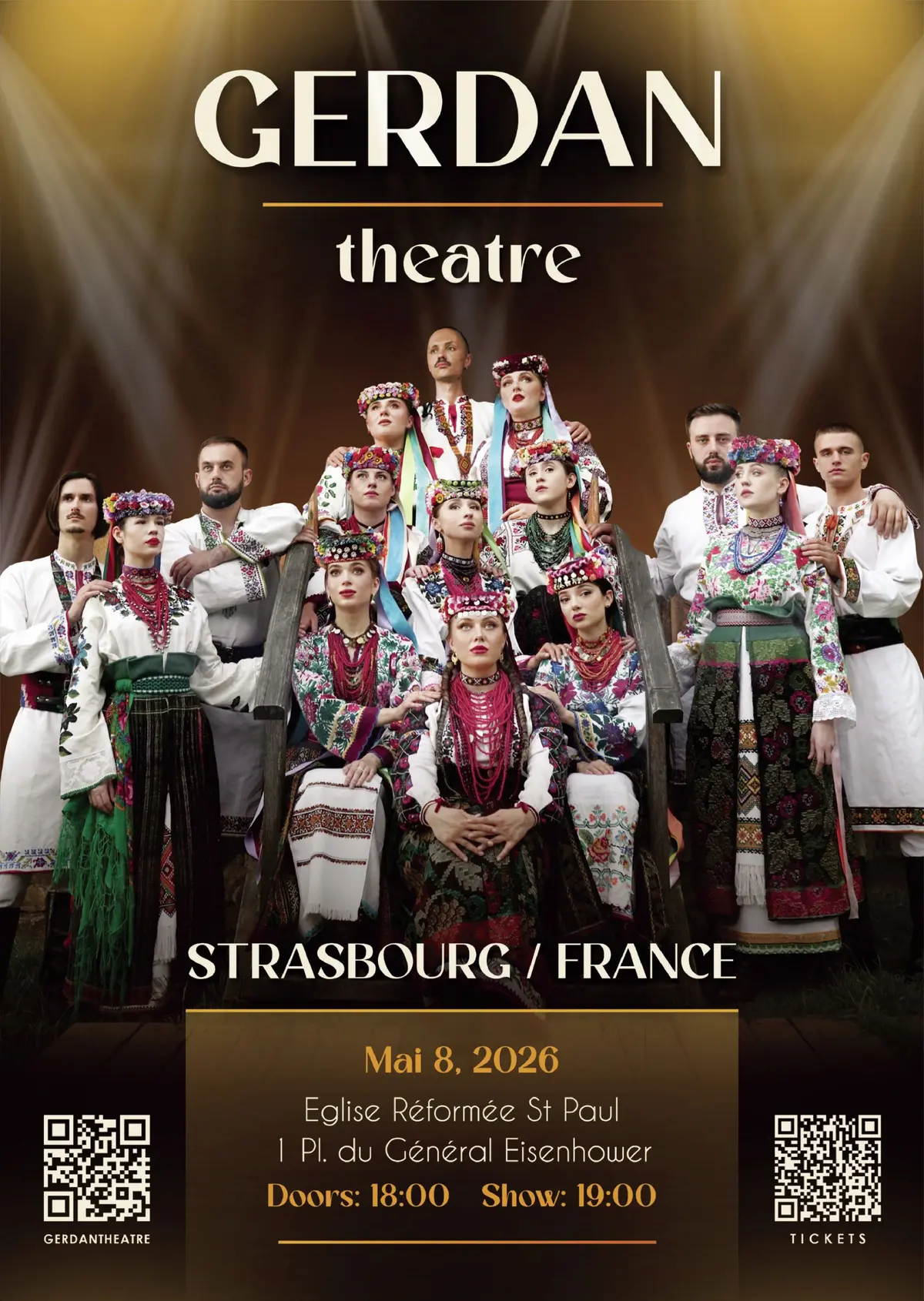 Concert théâtre du Théâtre Gerdan