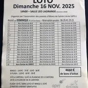 SUPER Loto pour 1000 euros