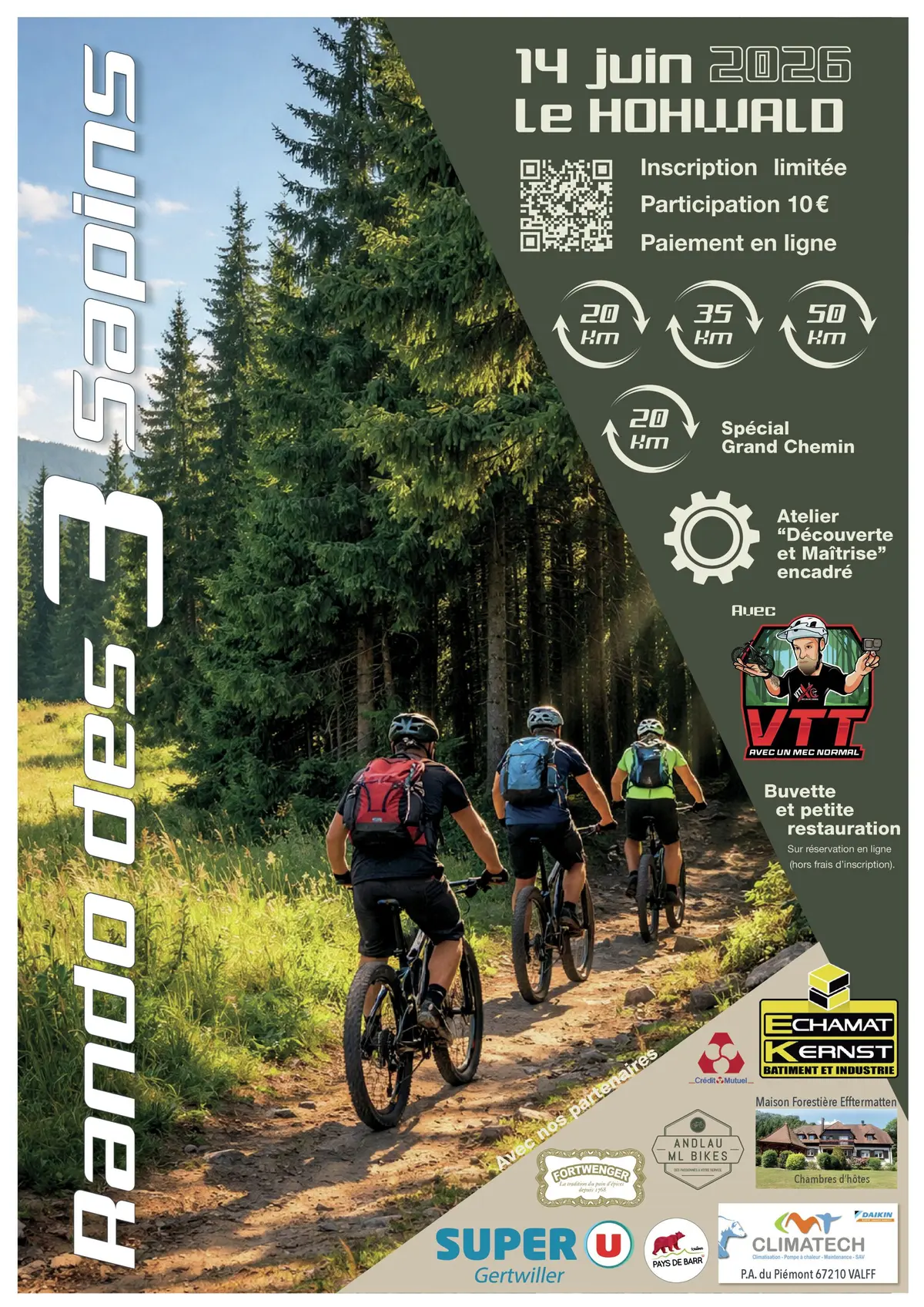 Rando des 3 sapins VTT/ e-VTT