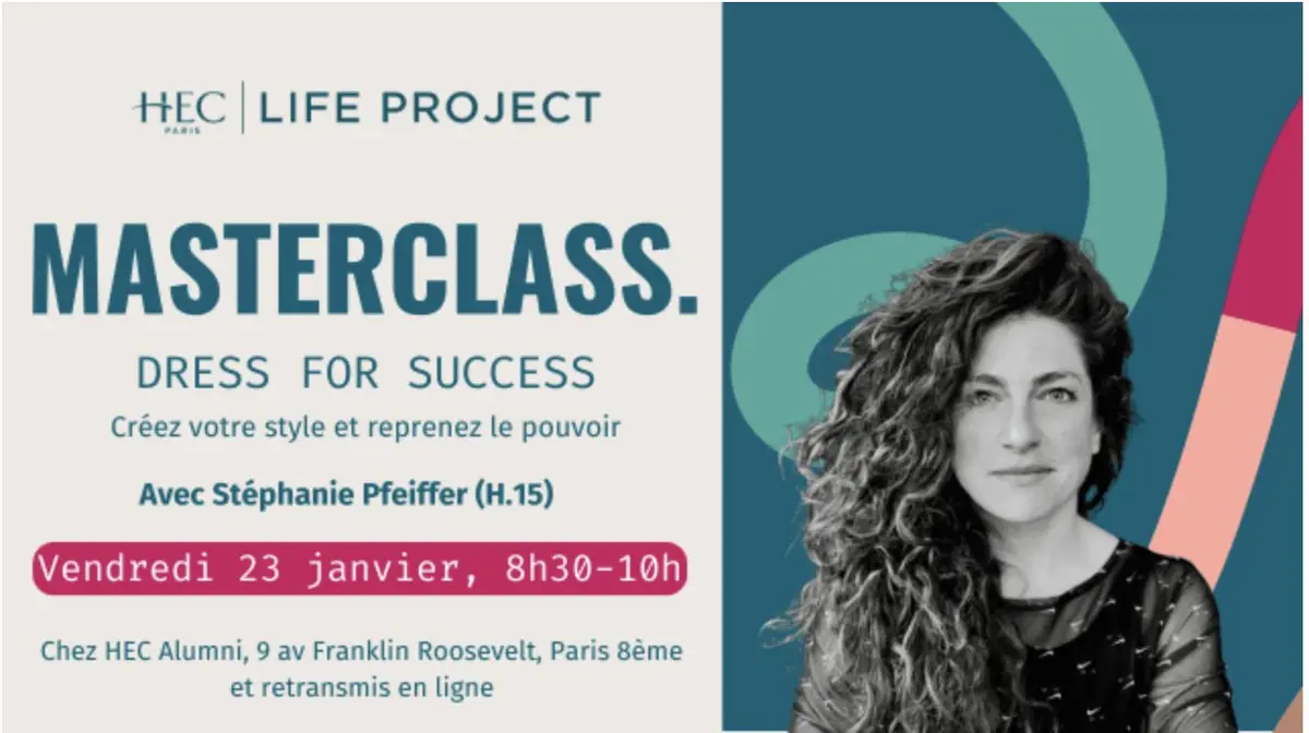 Masterclass Dress for success : créez votre style et reprenez le pouvoir