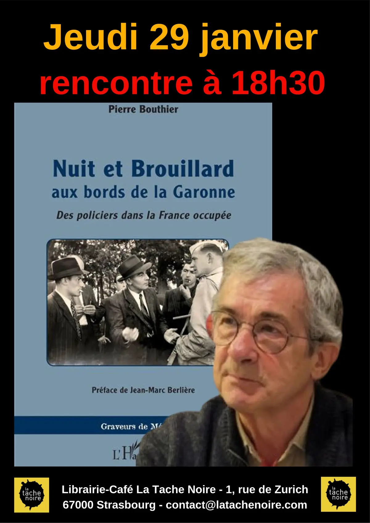 Etre policier à Bordeaux entre 1940 et 1947, avec Pierre Bouthier