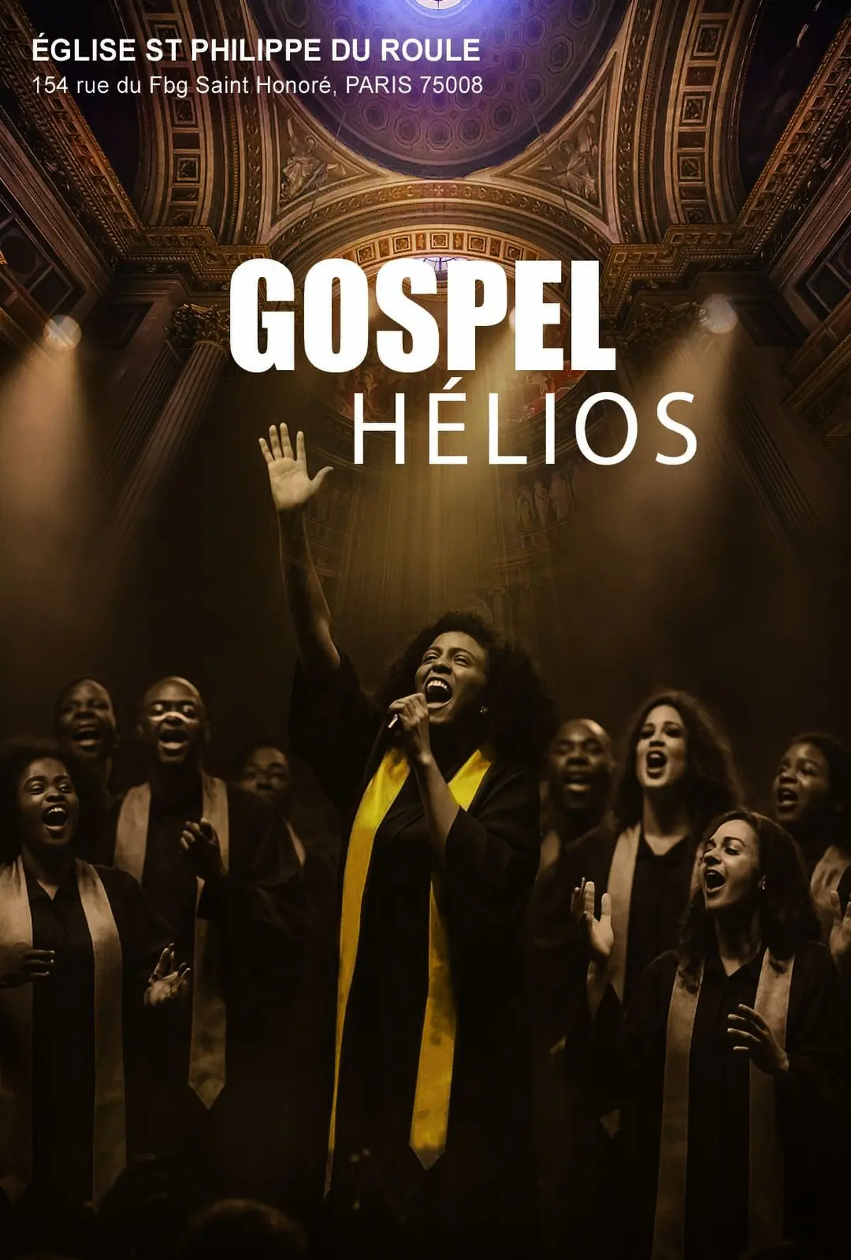 Gospel Hélios à l'Église Saint Philippe du Roule