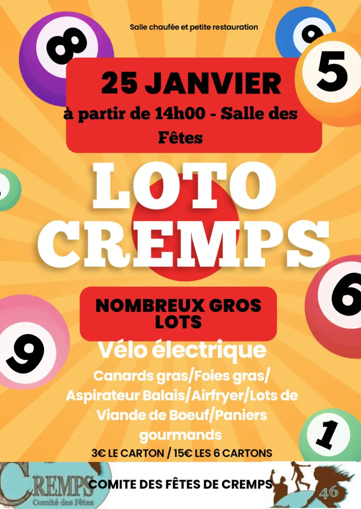 Grand Loto du comité 
