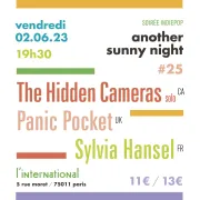 The Hidden Cameras + Panic Pocket + Sylvia Hansel