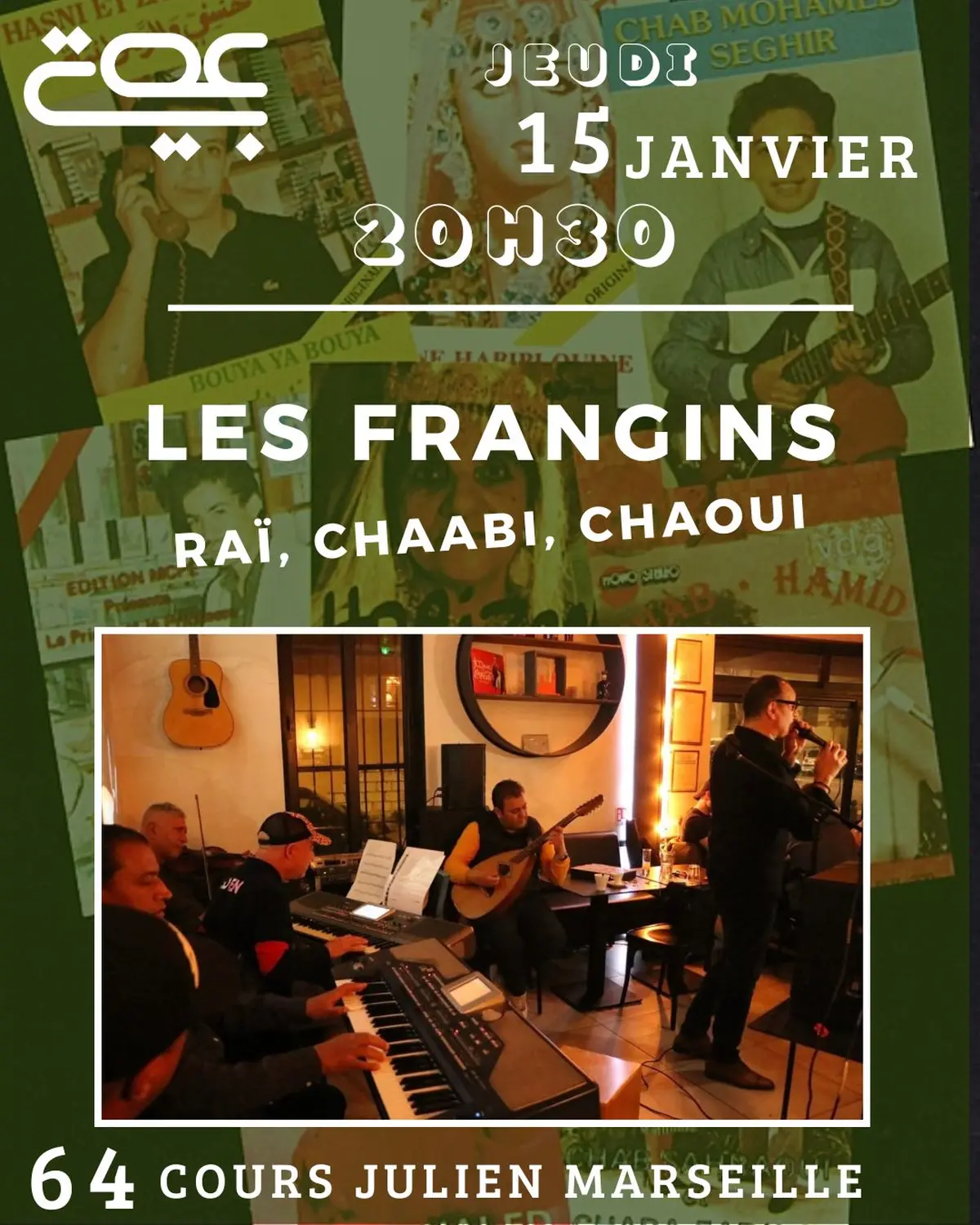 Soirée orientale - Raï, chaabi, chaoui