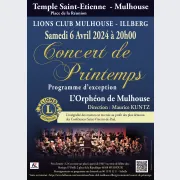 Orphéon Municipal - Concert caritatif de Printemps
