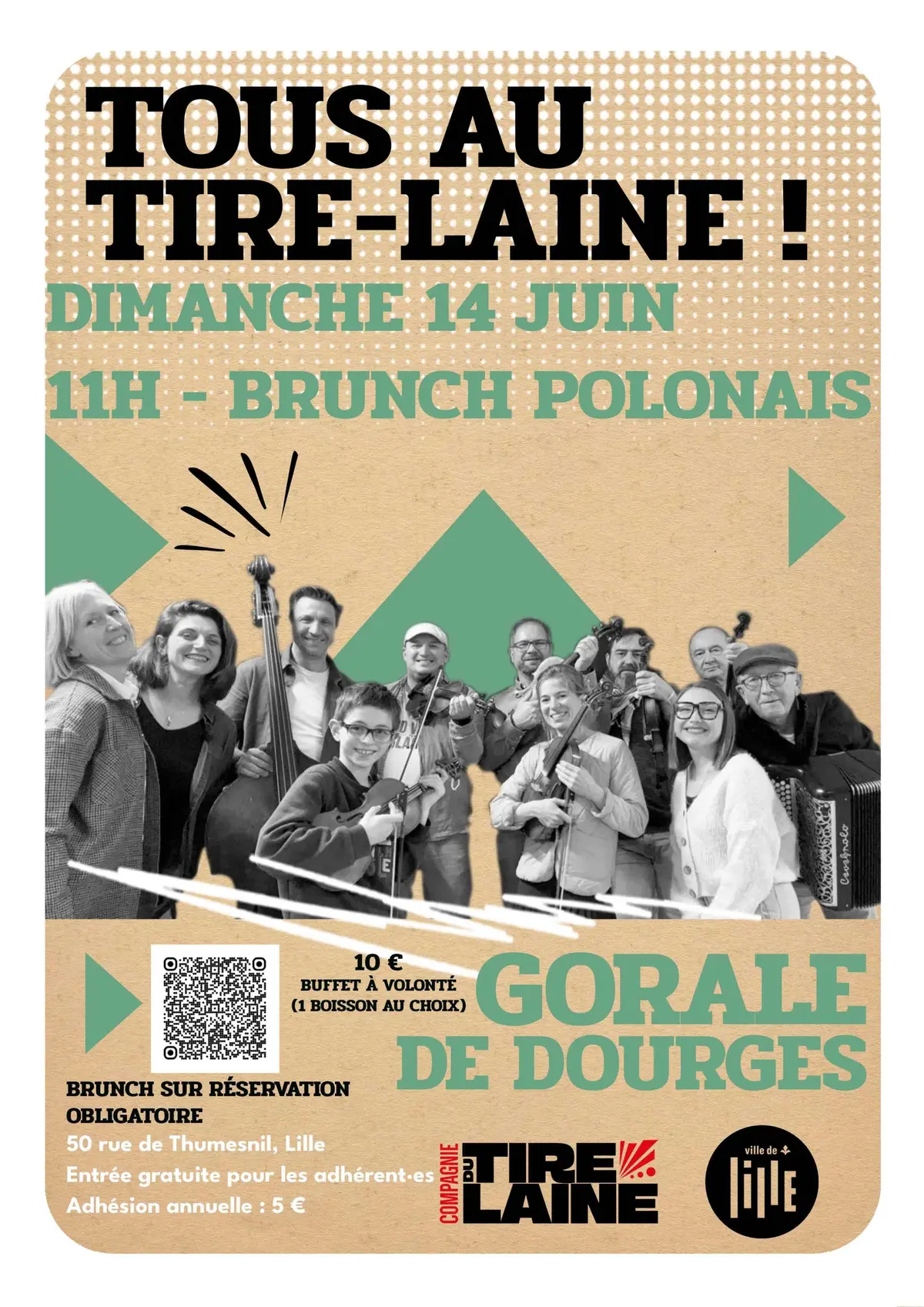 Tous au Tire-Laine! spécial brunch polonais avec Gorale