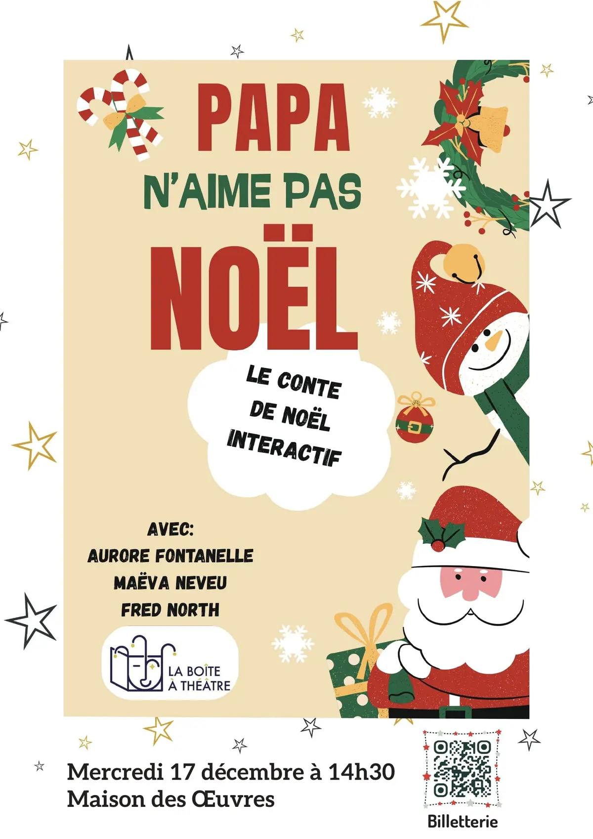 Conte : Papa n'aime pas Noël