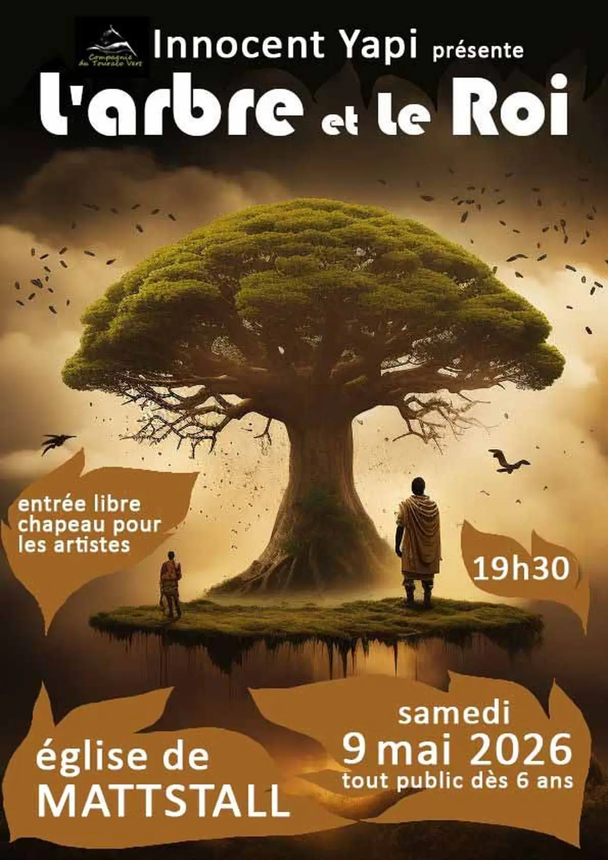 L'Arbre et le Roi, un conte en faveur de la nature avec Innocent Yapi 
