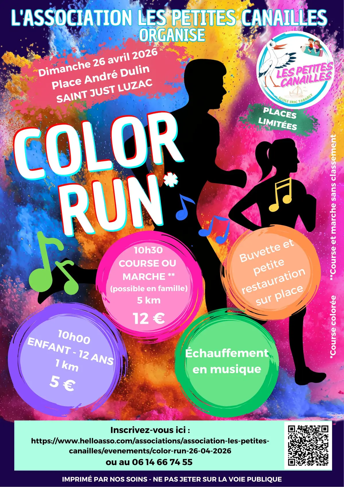Color Run - St Just Luzac