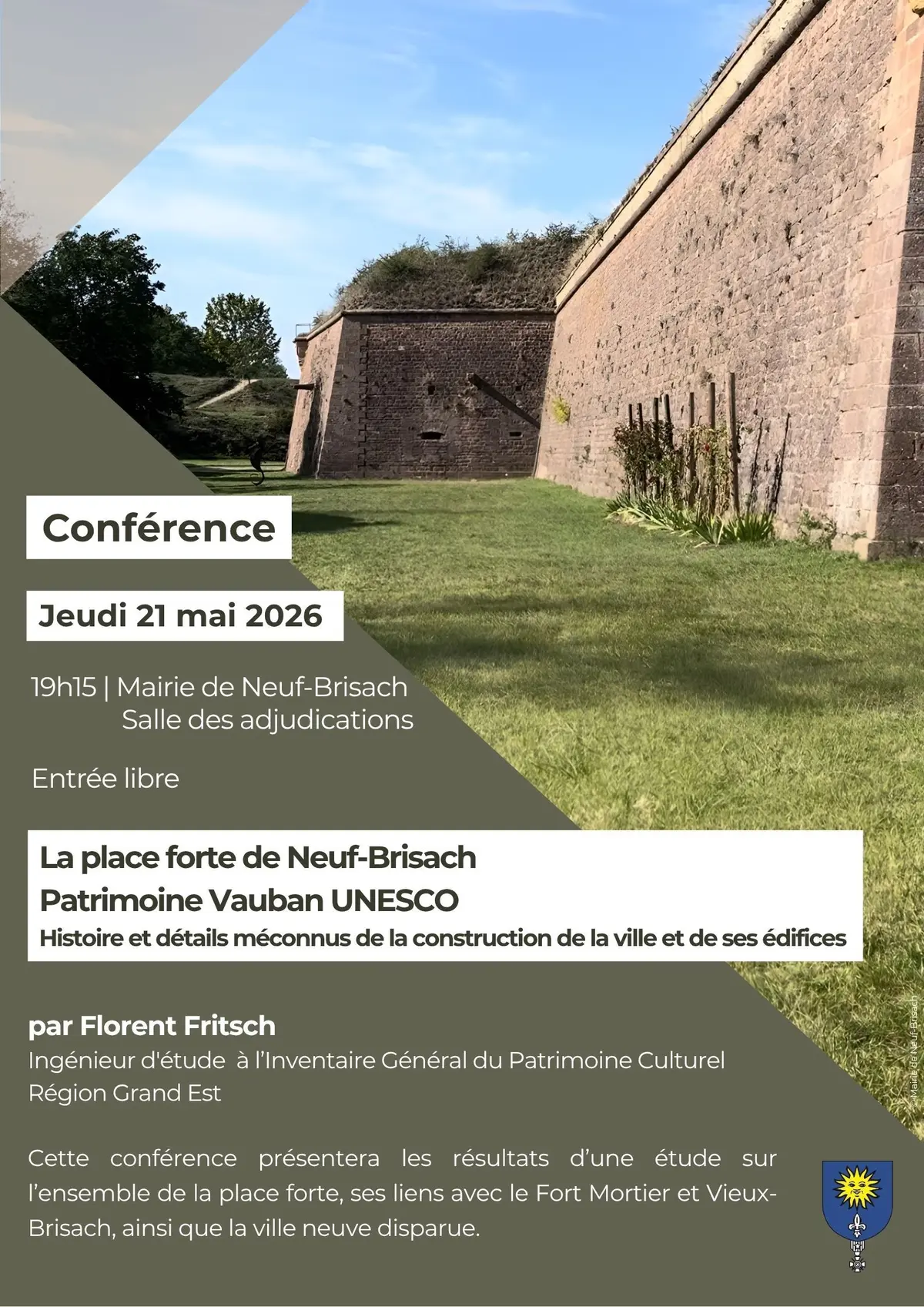Conférence sur la place forte de Neuf-Brisach
