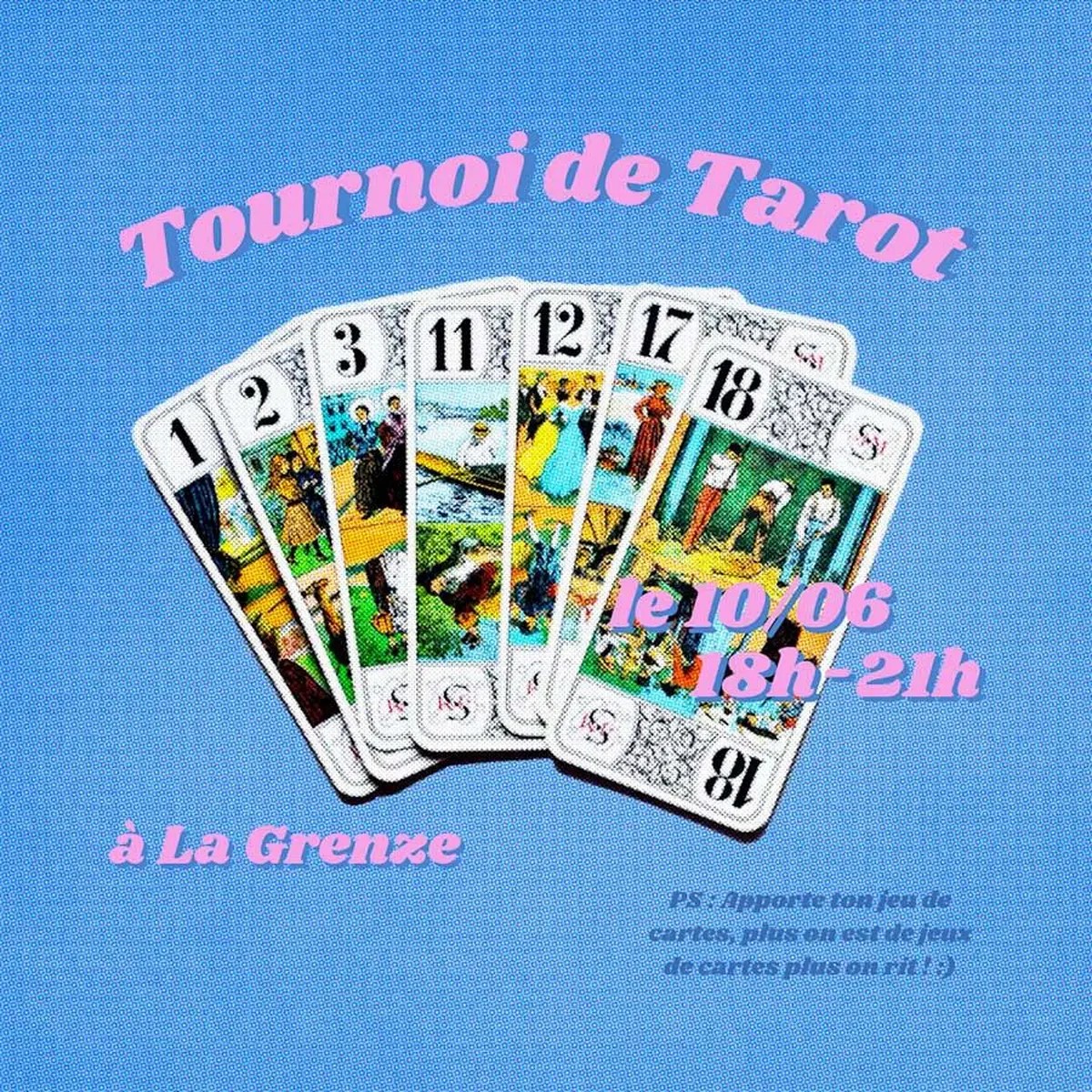 Tournoi de Tarot à La Grenze