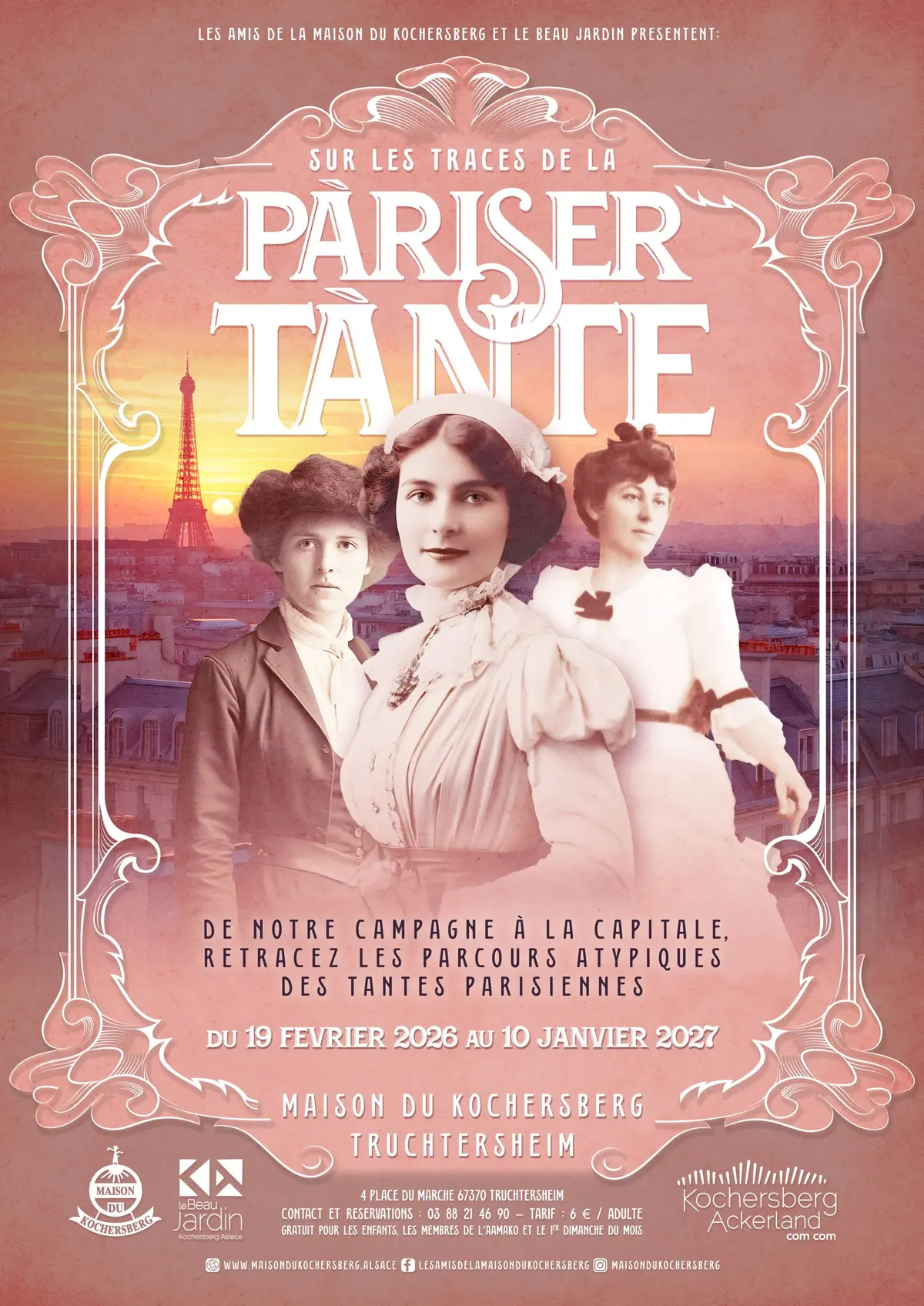 Exposition : sur les traces de la Pàriser Tànte !
