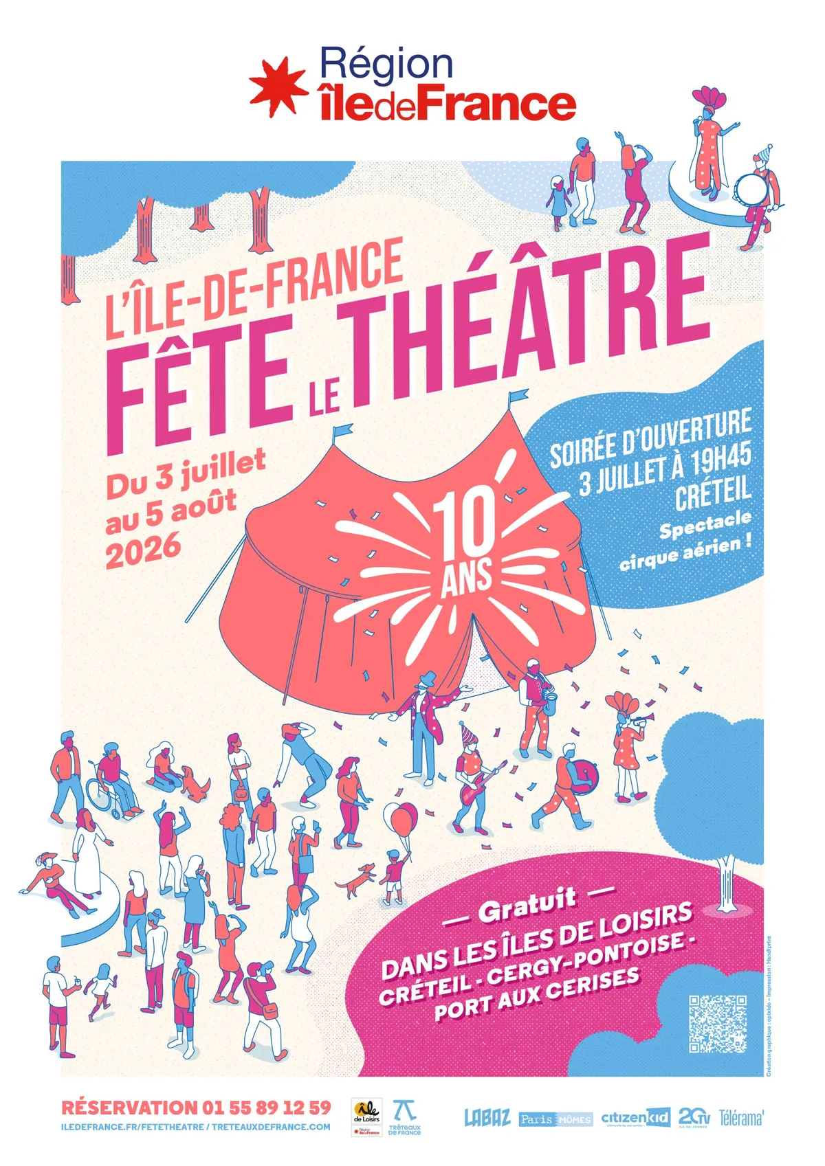 L'Île-de-France fête le théâtre 2026 - Port aux Cerises