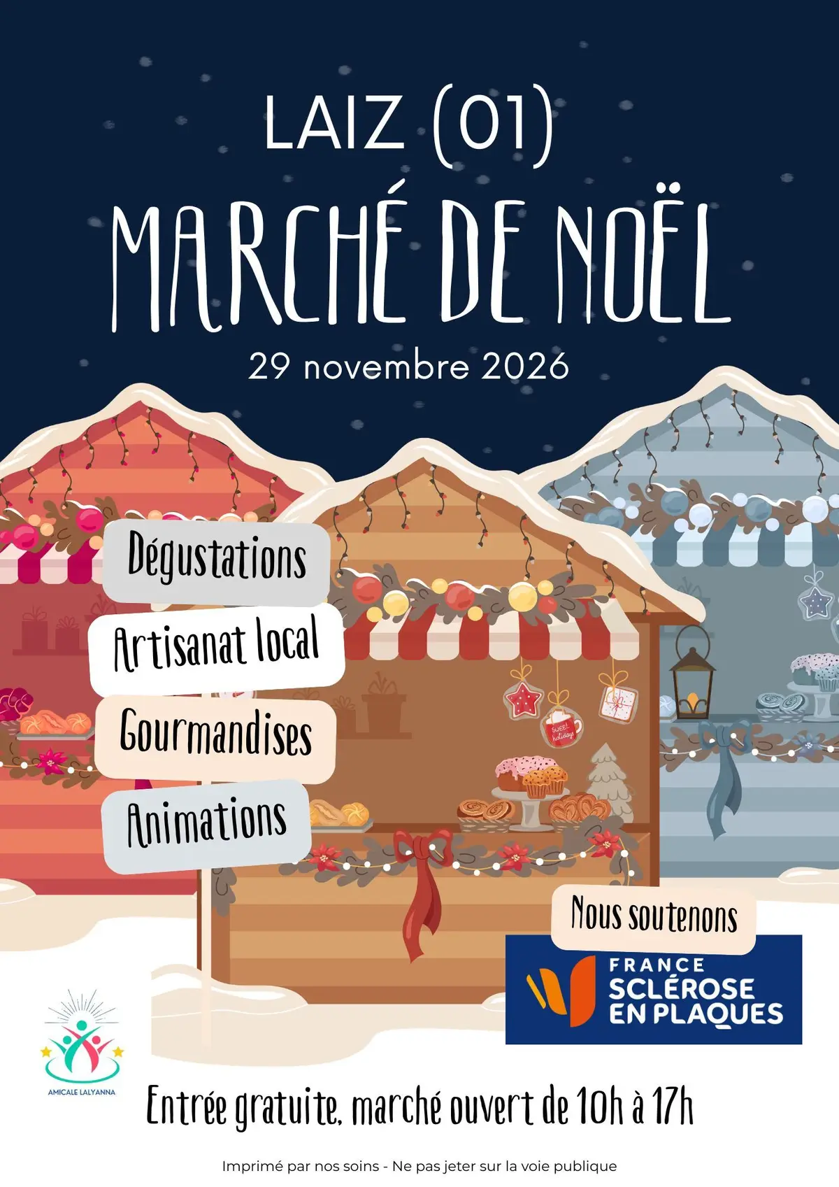 Marché de Noël solidaire