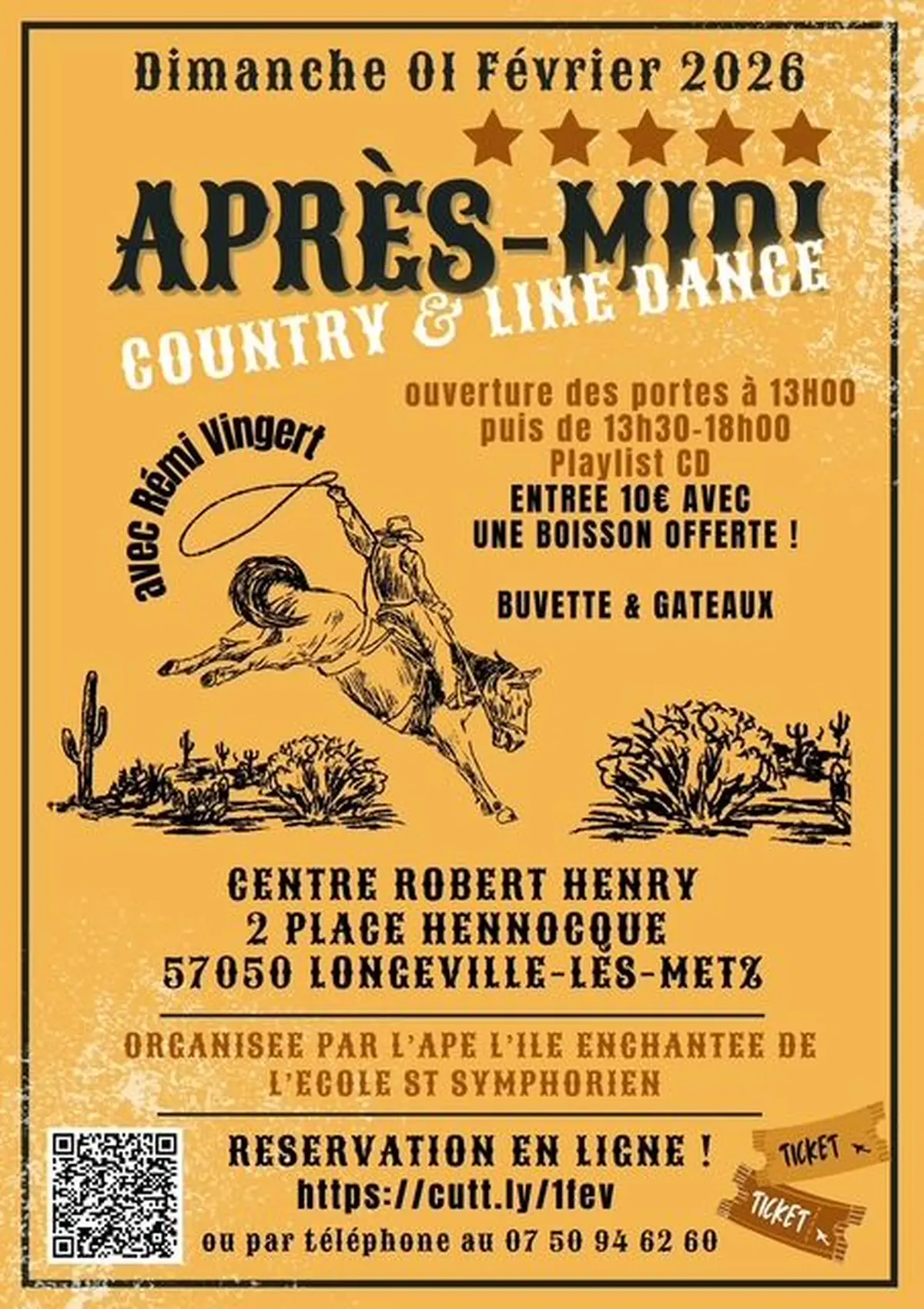 Après midi country et line dance