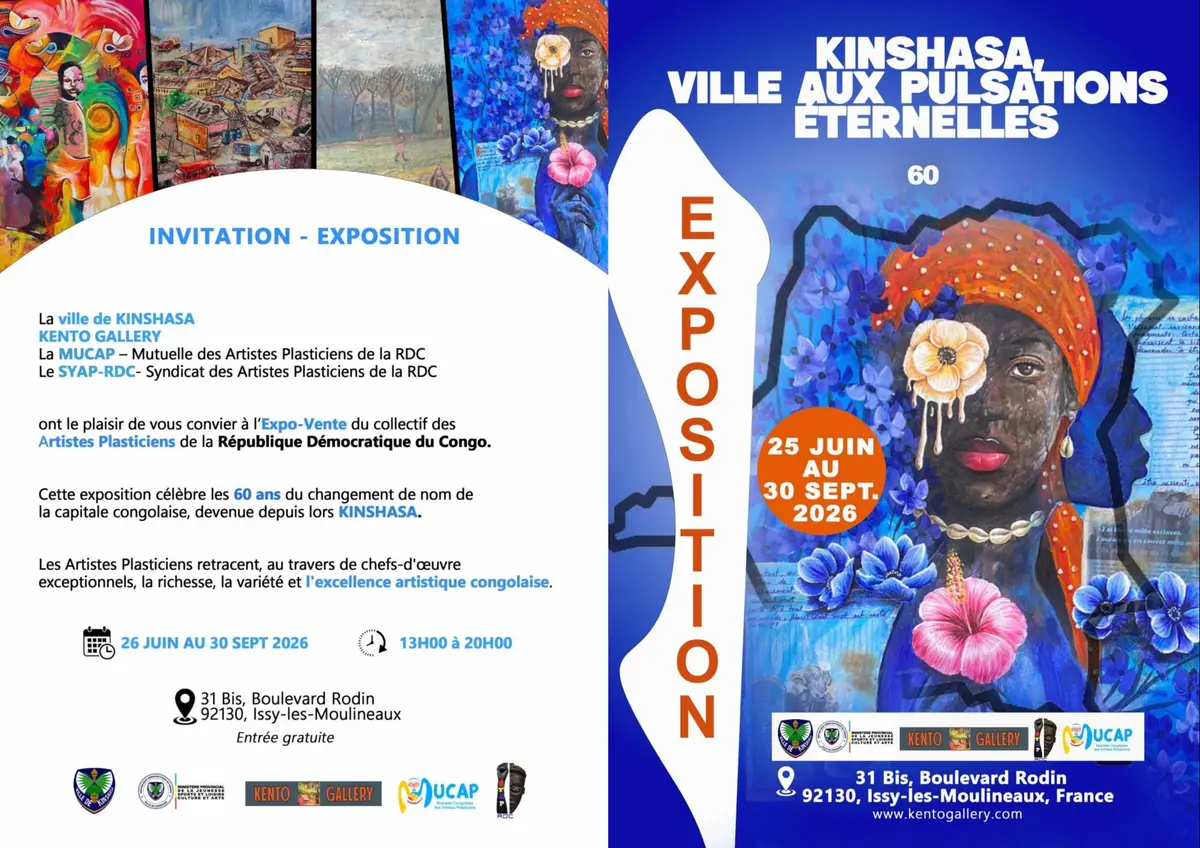Expo-Vente:  Kinshasa, Ville aux Pulsations Eternelles