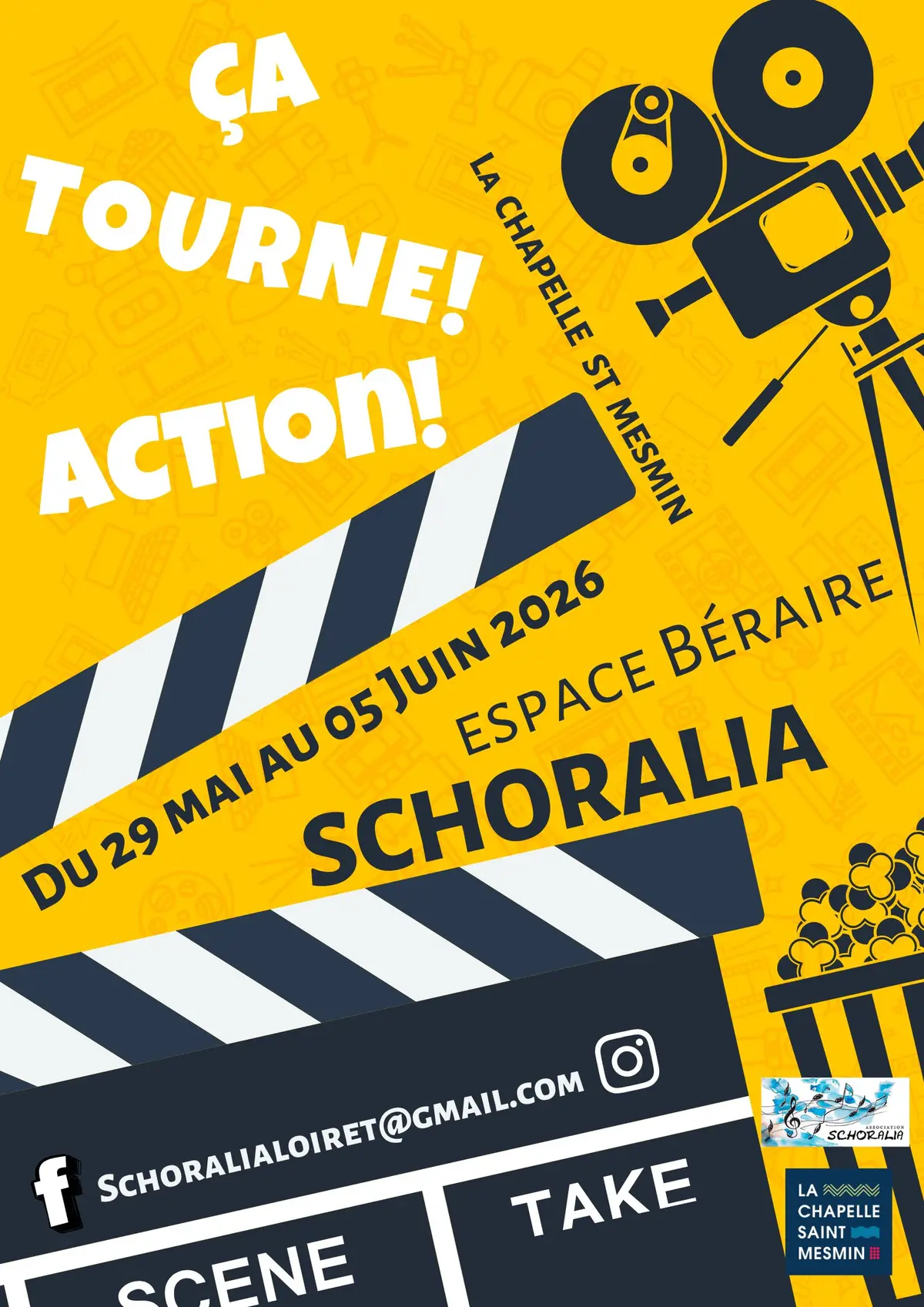 Festival 2026 - Schoralialoiret - ça tourne....ACTION!