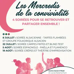 Les Mercredis de la convivialité