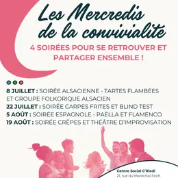 Les Mercredis de la convivialité