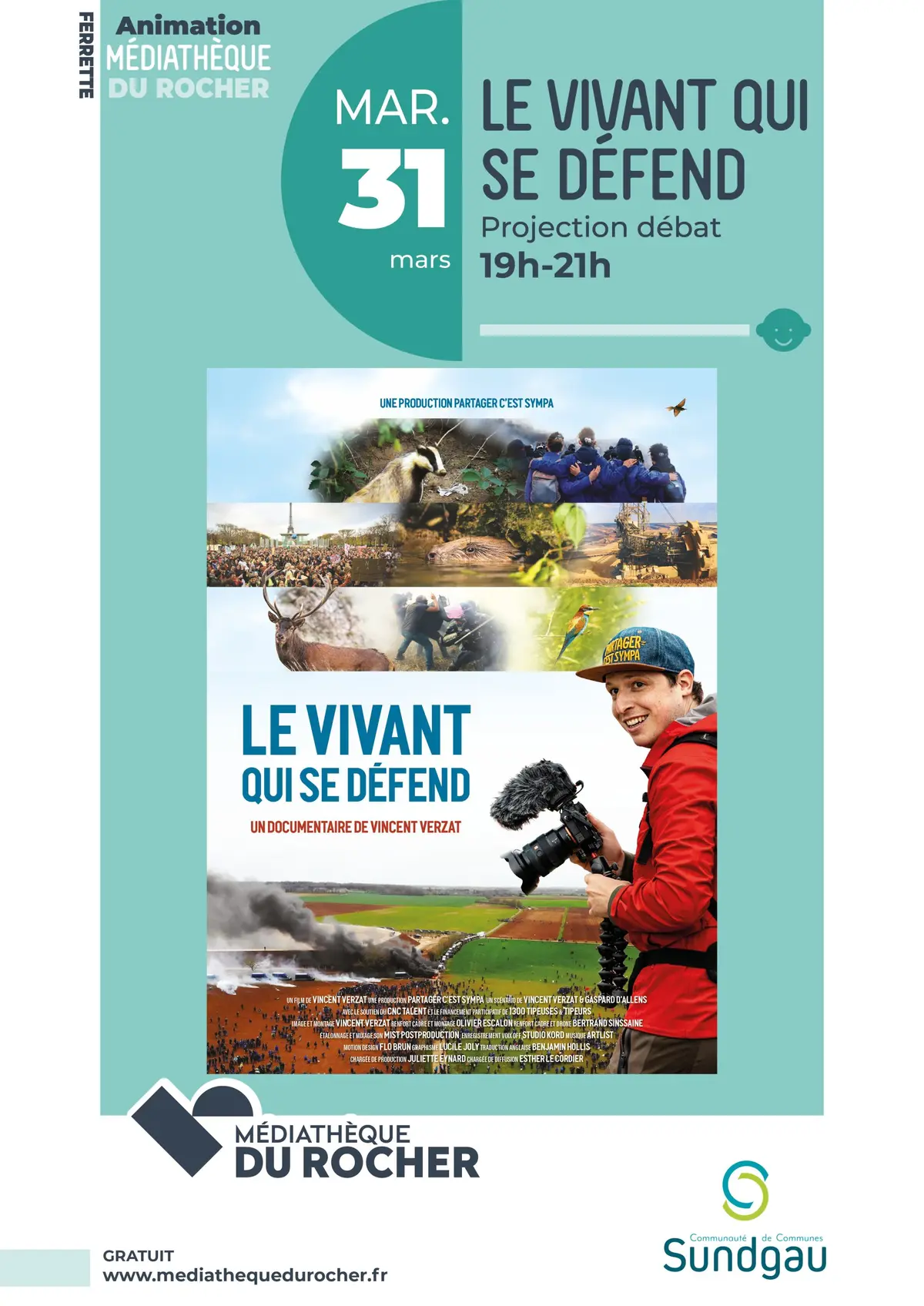 Ciné-Débat : Le vivant qui se défend