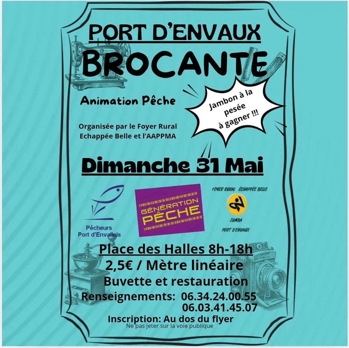 Brocante Port d'Envaux 