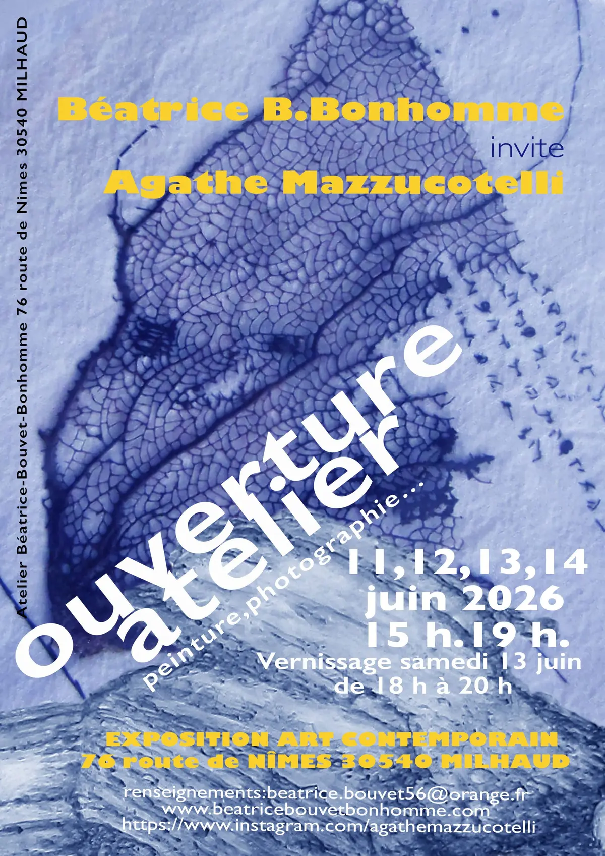 Ouverture d'atelier