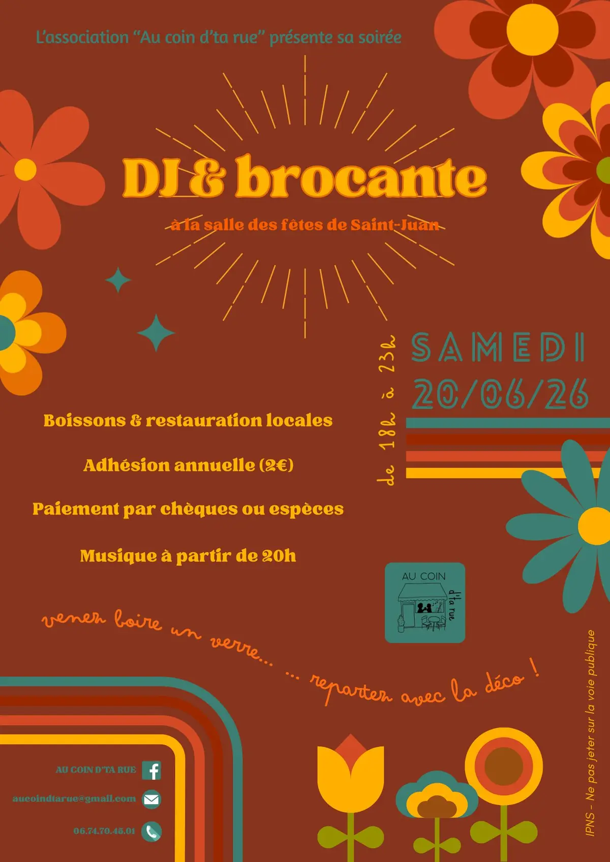 Soirée DJ et Brocante