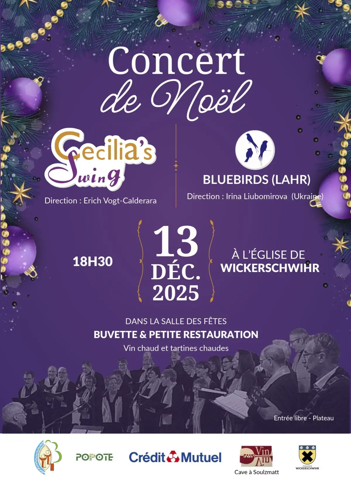Cecilia's Swing chante Noël