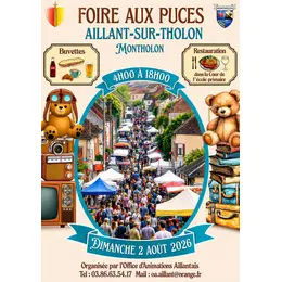 Foire aux Puces Aillant sur Tholon